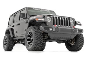Jeep Wrangler Unlimited Suspension Lift Kit - Front + Rear - Rough Country - 2.5 Inch M1 - '24-'25
